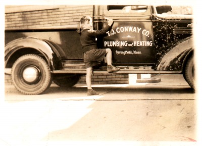T.J. Conway Company truck from 1920